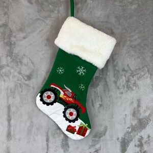 Green Monster Truck Christmas Stocking Hobby Lobby Kids Holiday